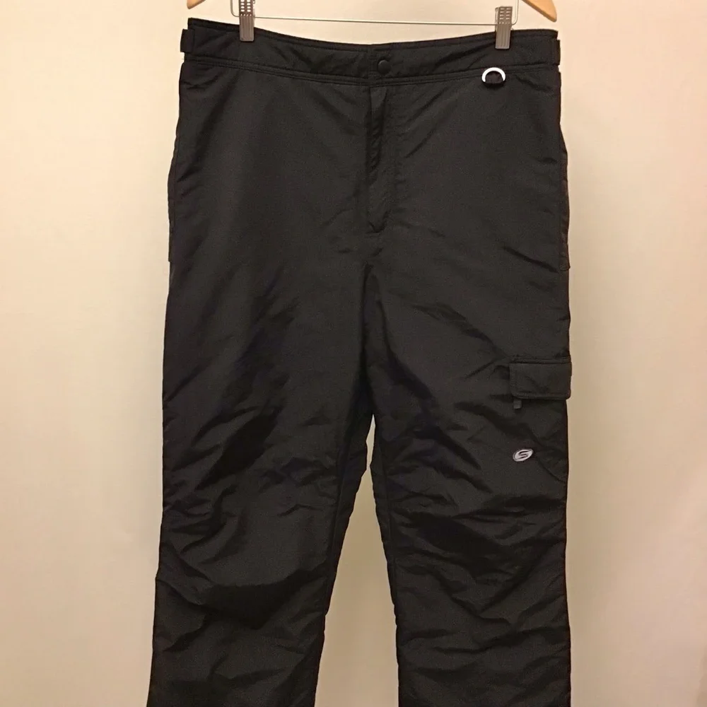 Slalom Large Snowboard Ski Snow Pants Men’s Black